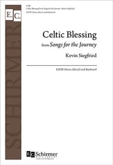 Celtic Blessing SATB choral sheet music cover